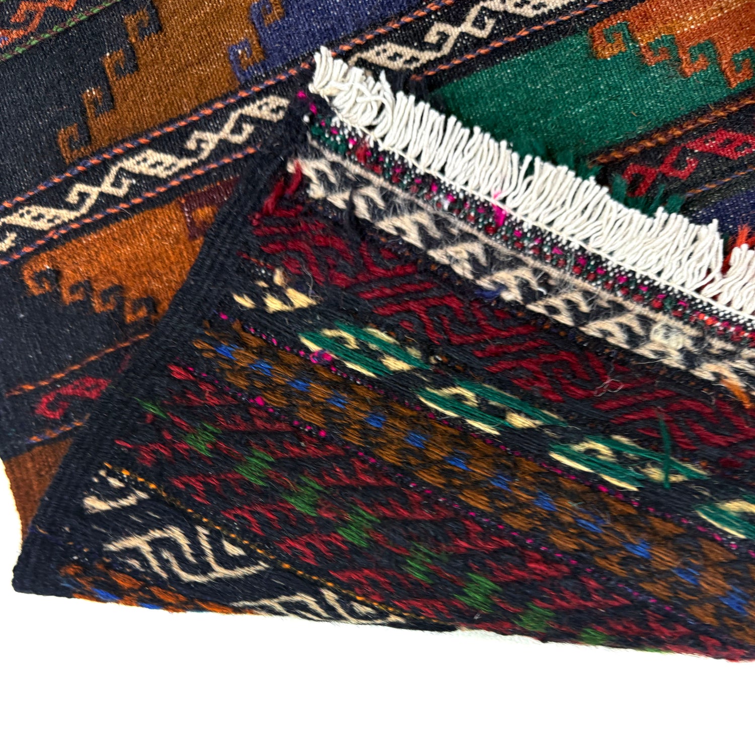 Handmade Table Sheet Kilim Runner 2' 0" x 3' 6" (ft) - No. R39822