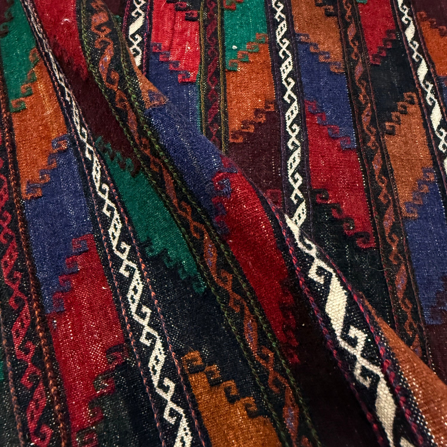 Handmade Table Sheet Kilim Runner 2' 0" x 3' 6" (ft) - No. R39822