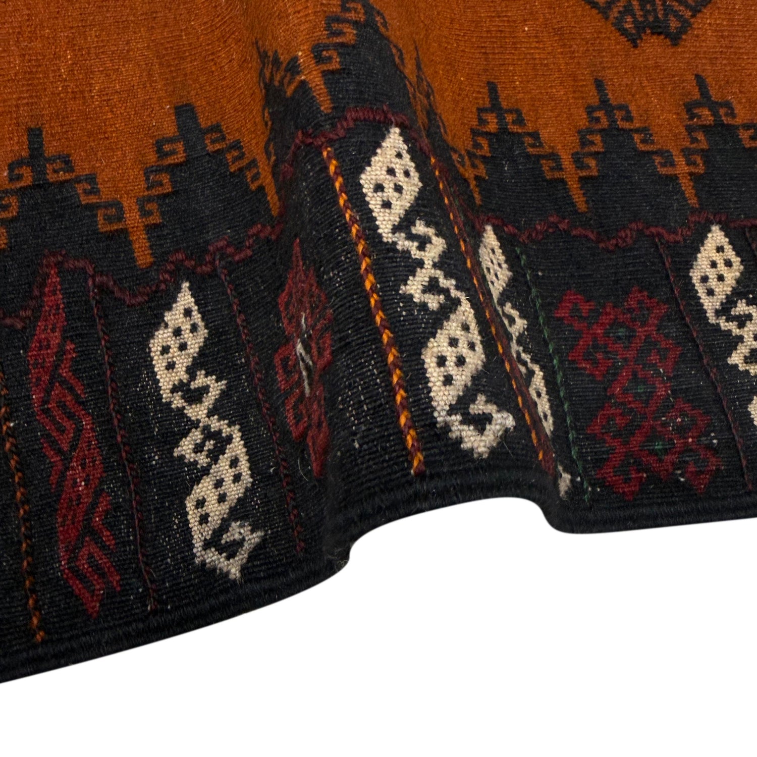 Handmade Table Sheet Kilim Runner 2' 4" x 4' 0" (ft) - No. R39827