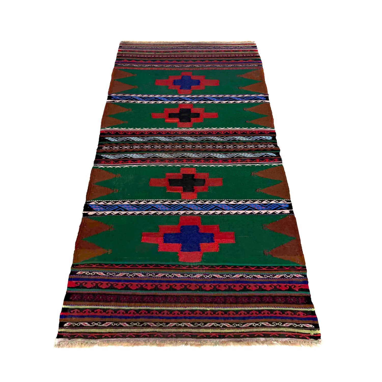 Handmade Table Sheet Kilim Runner 2' 1" x 4' 10" (ft) - No. R39830