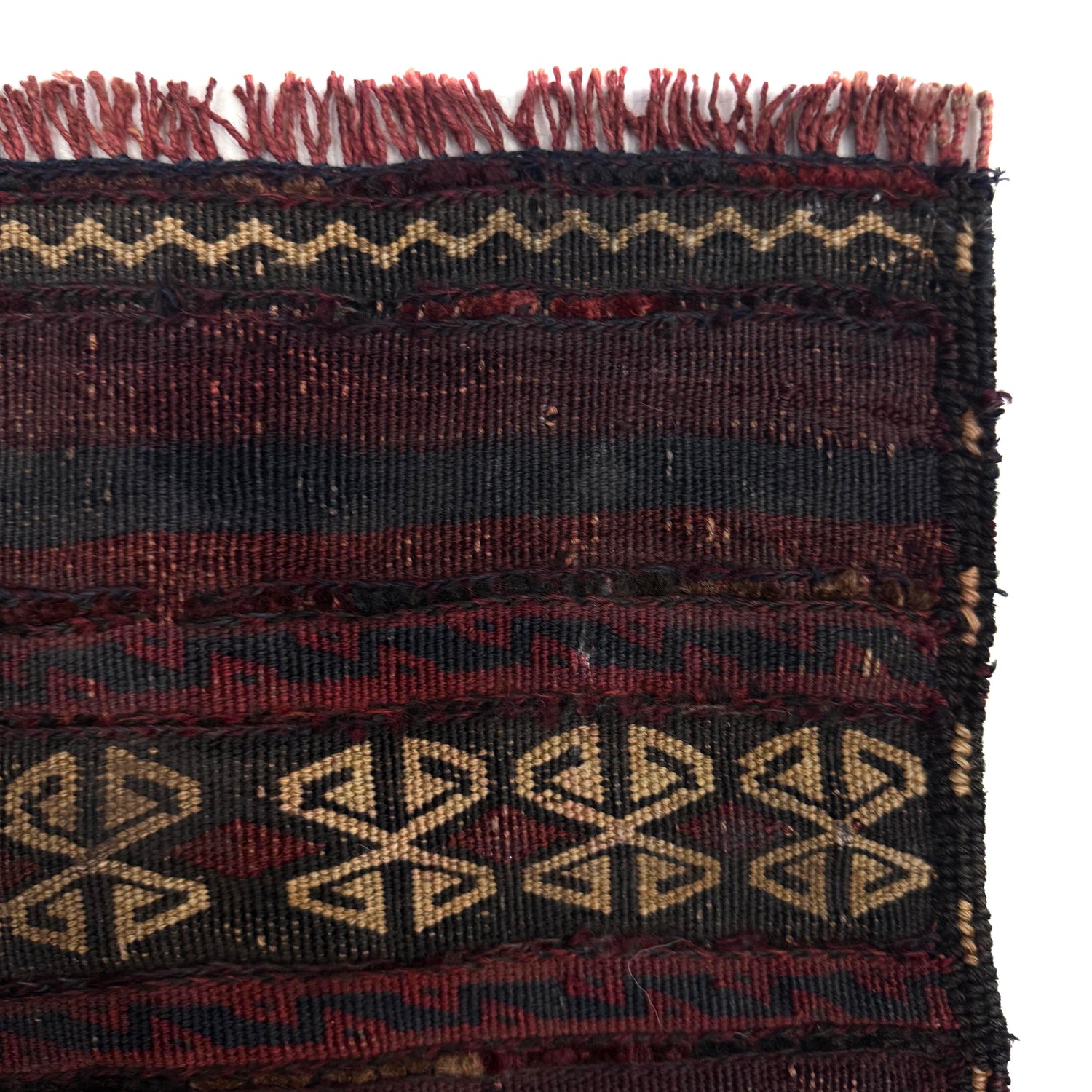 Flat Weave Kilim Runner 2' 4" x 9' 7" (ft) - No. R39836