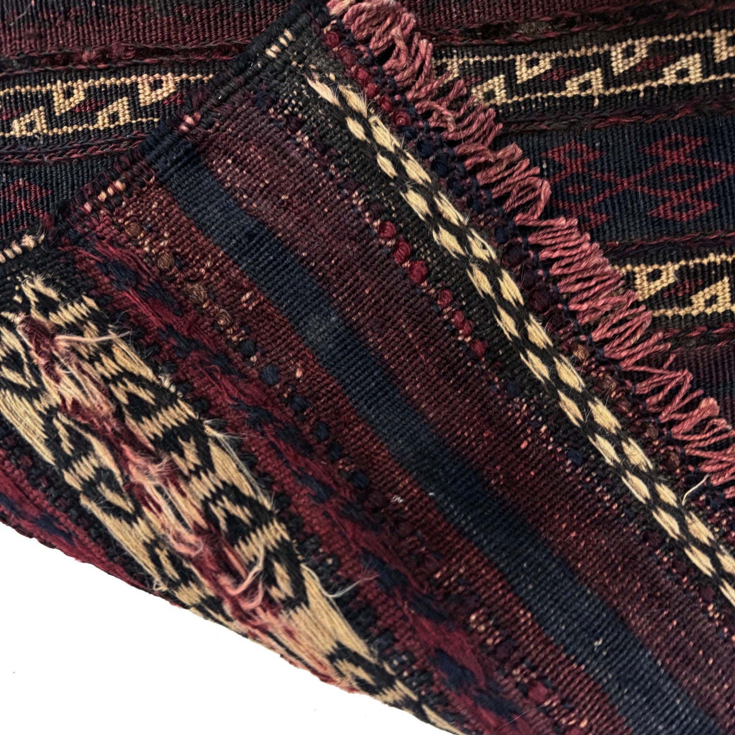 Flat Weave Kilim Runner 2' 4" x 9' 7" (ft) - No. R39836