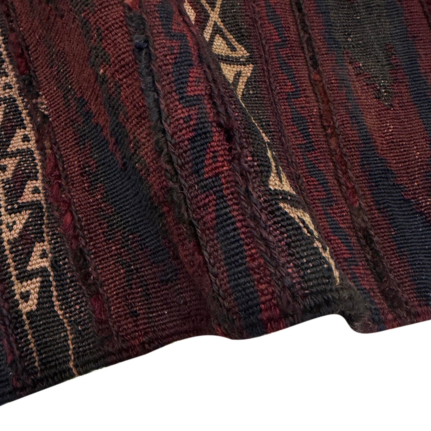 Flat Weave Kilim Runner 2' 4" x 9' 7" (ft) - No. R39836