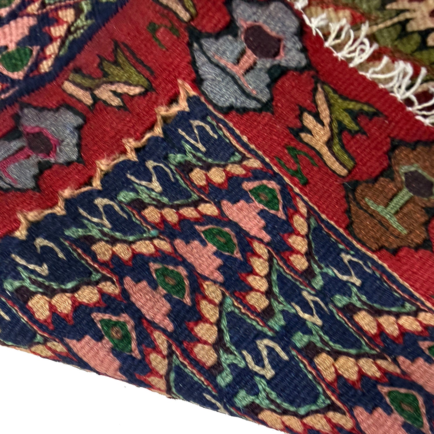 Handmade Multi-color Kilim 2' 5" x 3' 7" (ft) - No. R39837