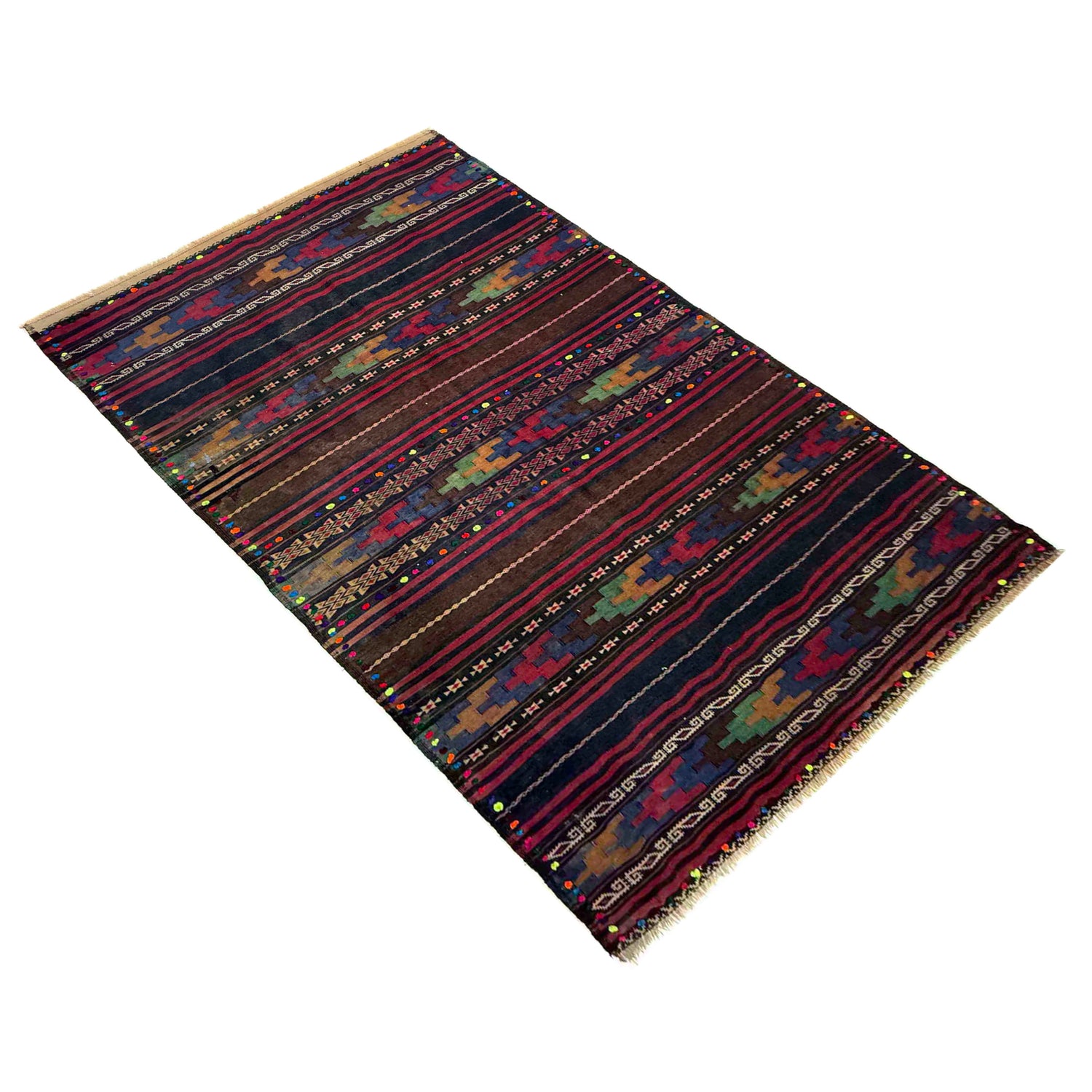 Dining Room Kilim 4' 8" x 7' 9" (ft) - No. R39839