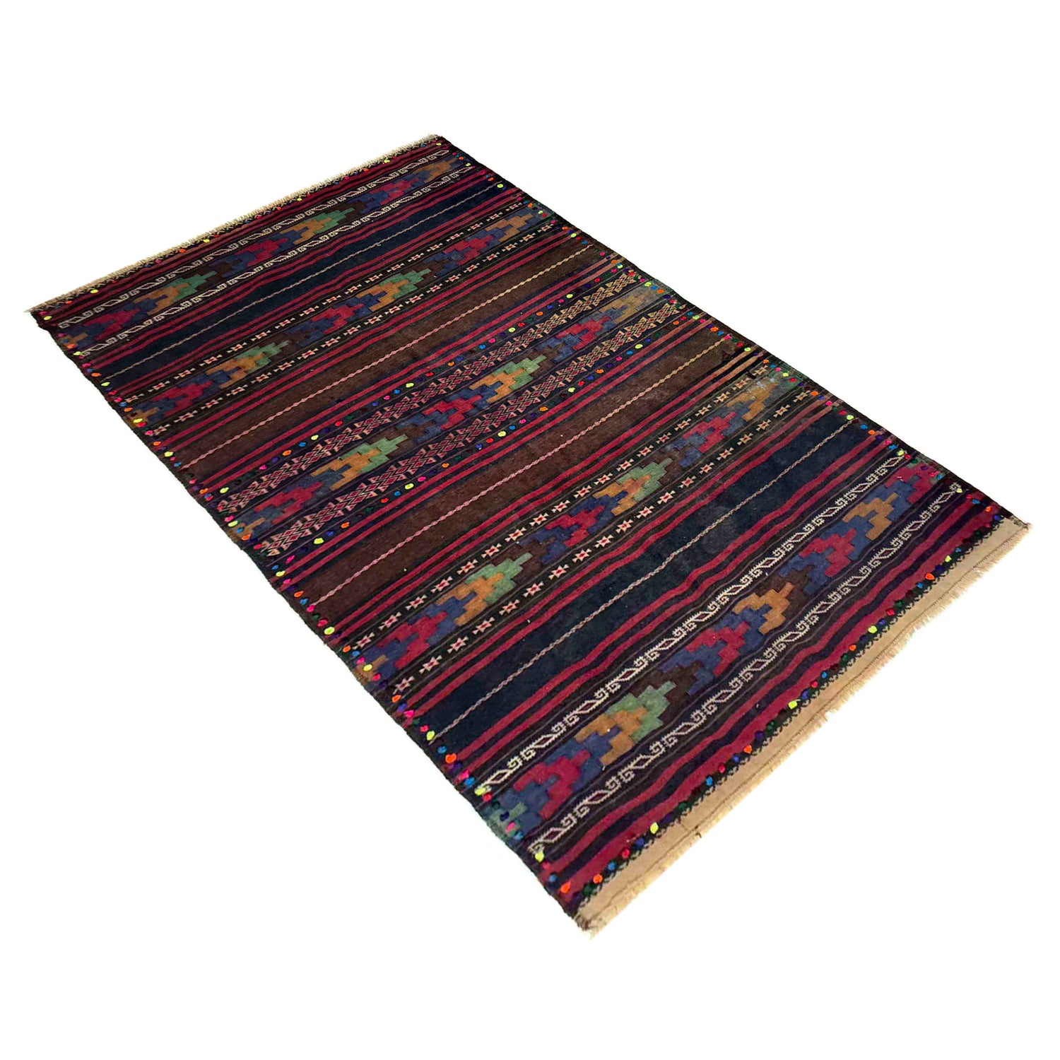 Dining Room Kilim 4' 8" x 7' 9" (ft) - No. R39839