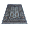 Oriental Bukhara Carpet 4' 8" x 6' 5" (ft) - No. R39840