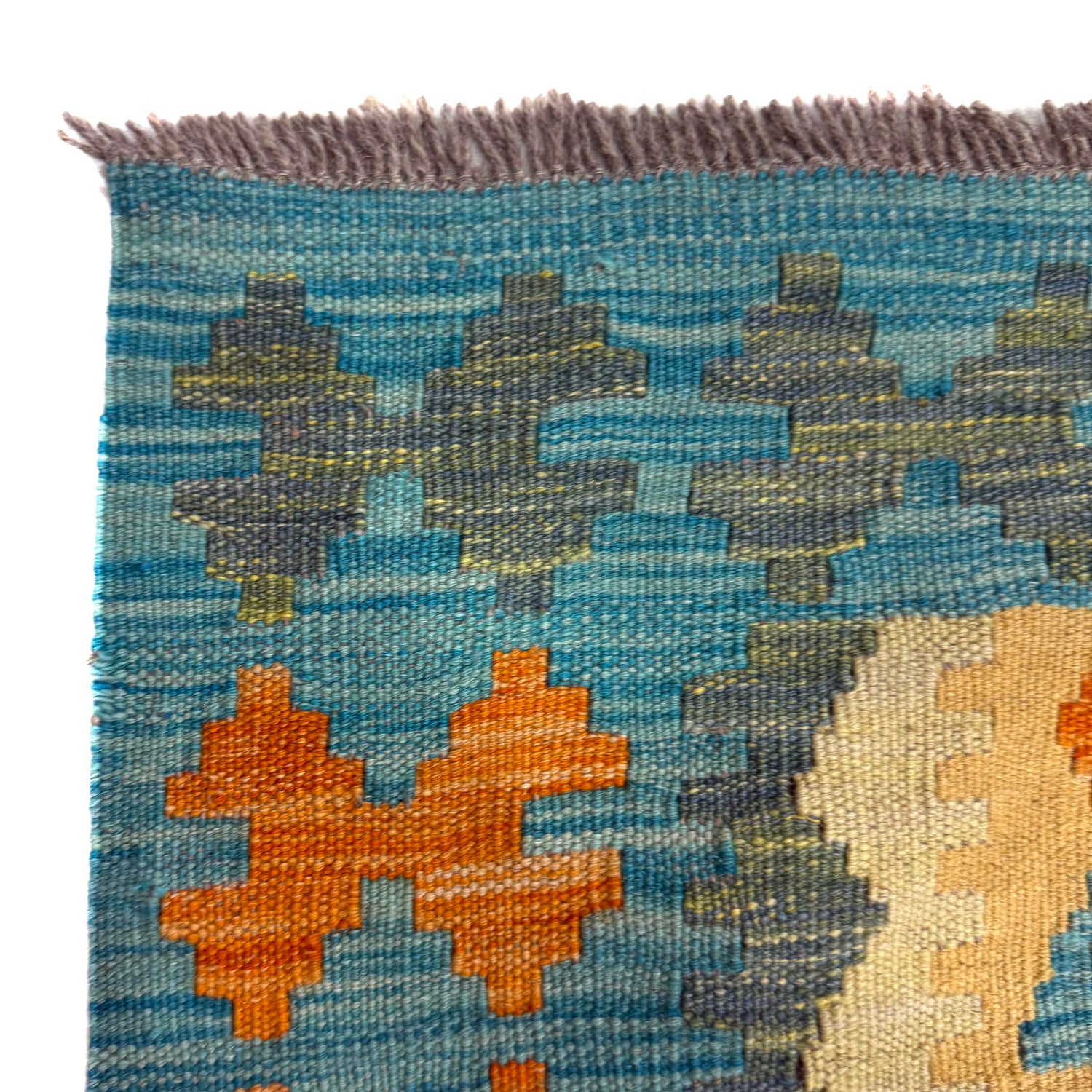 Handmade Vegetable Kilim 6' 9" x 9' 7" (ft) - No. R39843