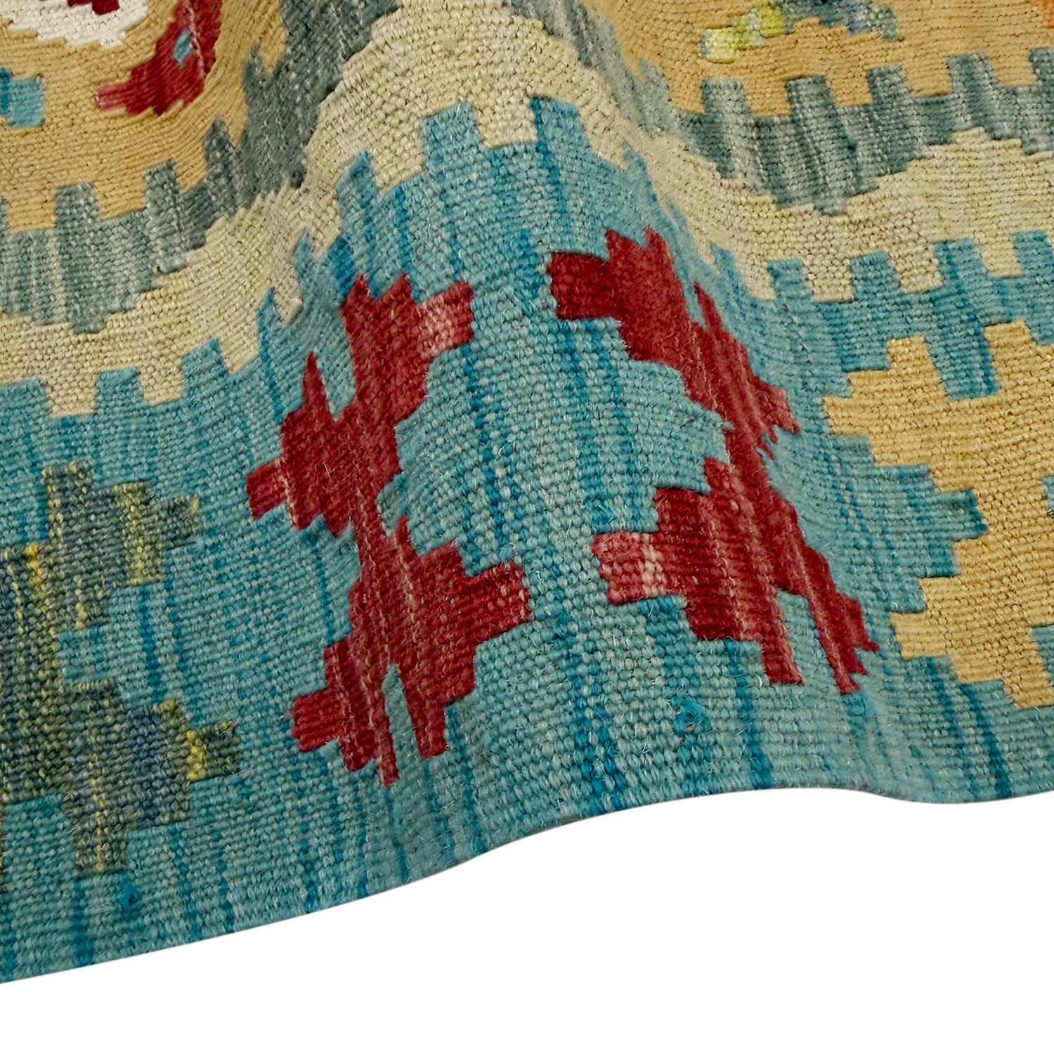 Handmade Vegetable Kilim 6' 9" x 9' 7" (ft) - No. R39843