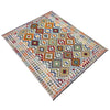 Handmade Vegetable Kelim 6' 8" x 9' 9" (ft) - No. R39847