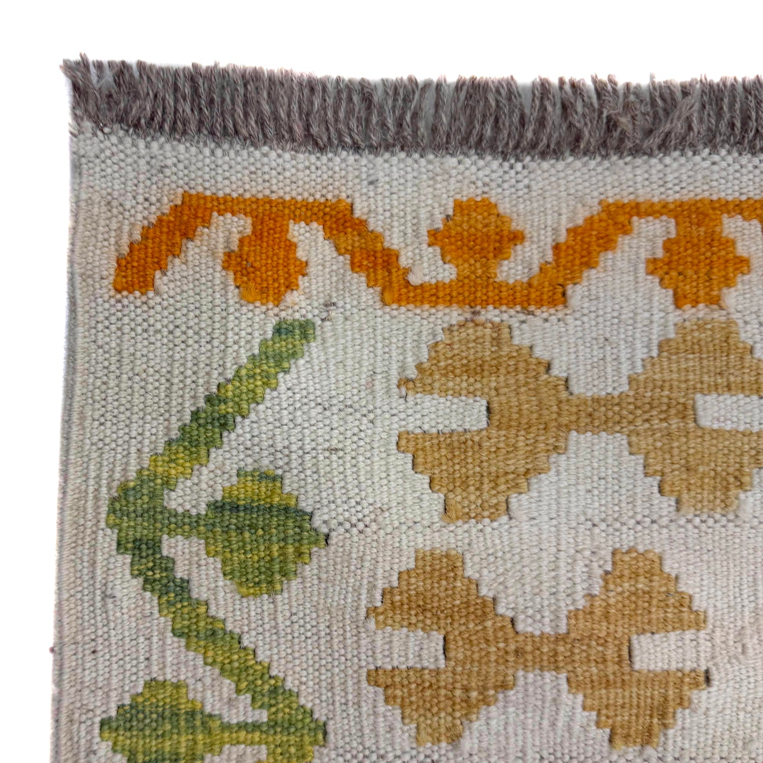 Handmade Vegetable Kelim 6' 8" x 9' 9" (ft) - No. R39847