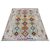 Handmade Vegetable Kilim 6' 8" x 9' 5" (ft) - No. R39853