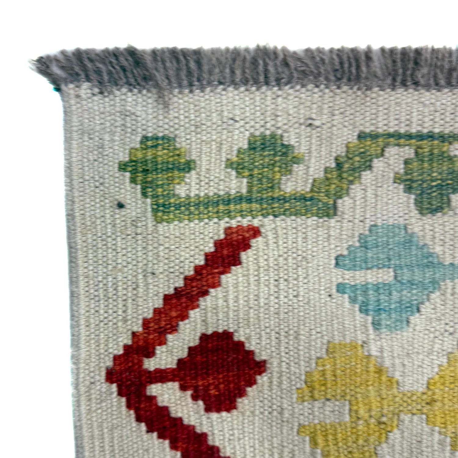 Handmade Vegetable Kilim 6' 8" x 9' 5" (ft) - No. R39853