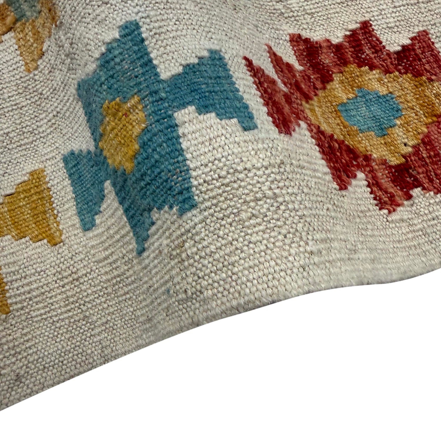 Handmade Vegetable Kelim 6' 10" x 9' 8" (ft) - No. R39854
