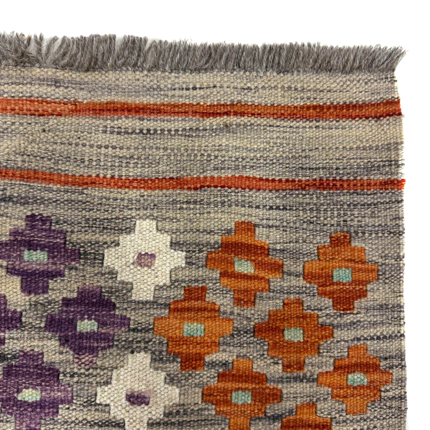 Handmade Vegetable Kilim 5' 0" x 6' 4" (ft) - No. R39859