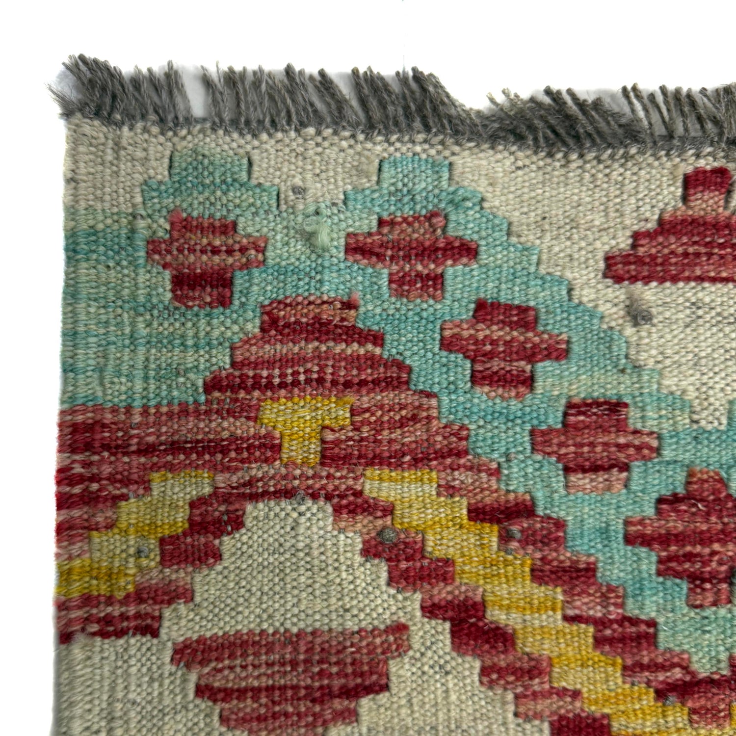 Handmade Vegetable Kelim 5' 0" x 6' 9" (ft) - No. R39860