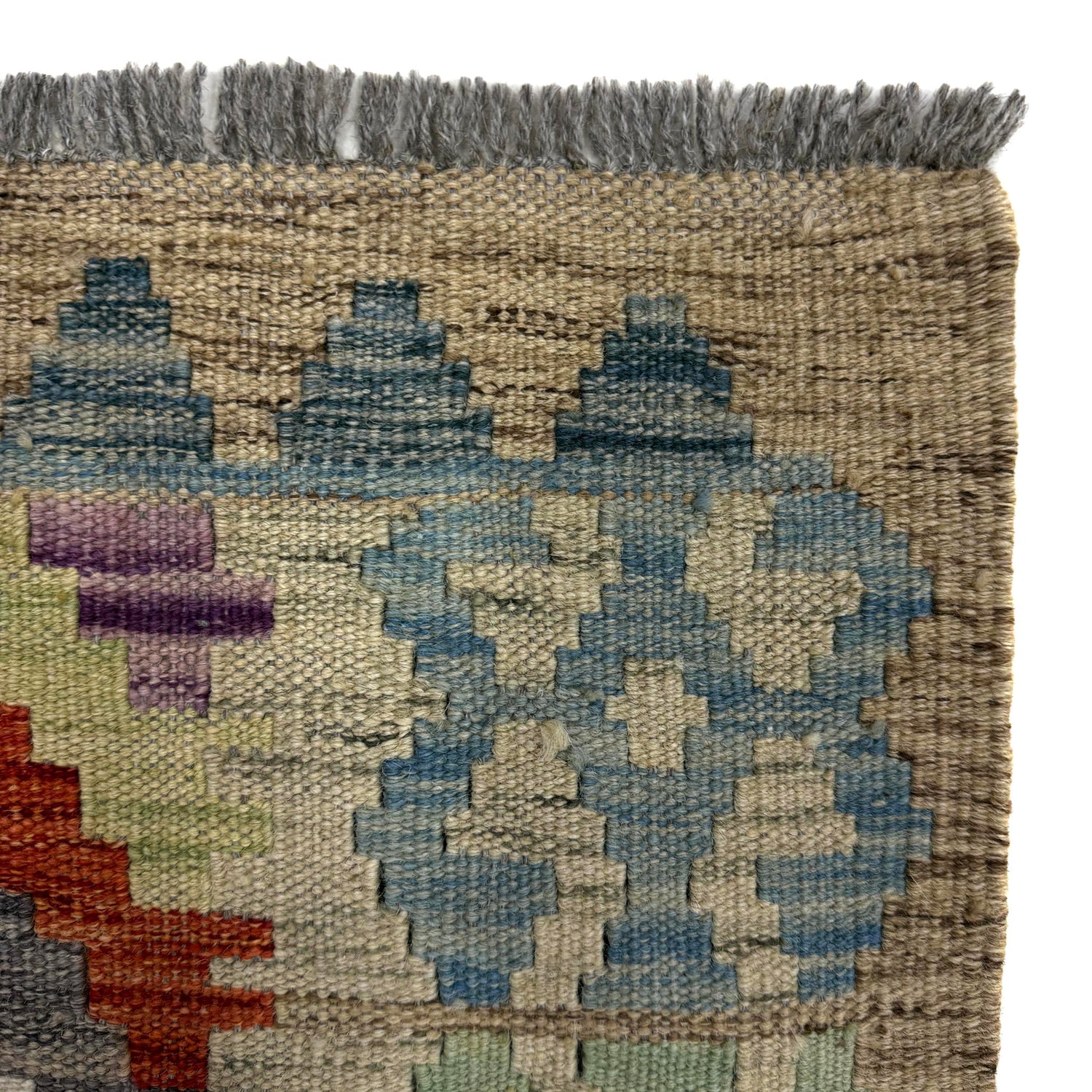 Handmade Vegetable Kilim 3' 5" x 4' 10" (ft) - No. R39864
