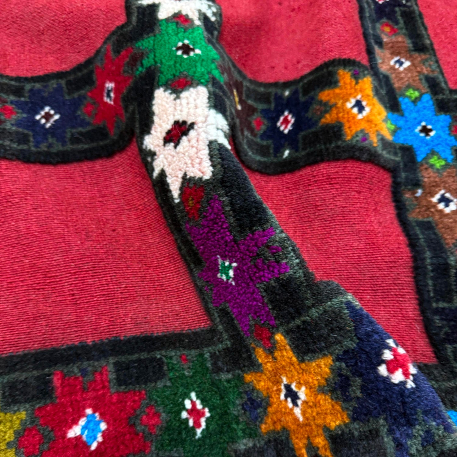Flat Weave Kilim Runner 2' 2" x 9' 1" (ft) - No. R39873