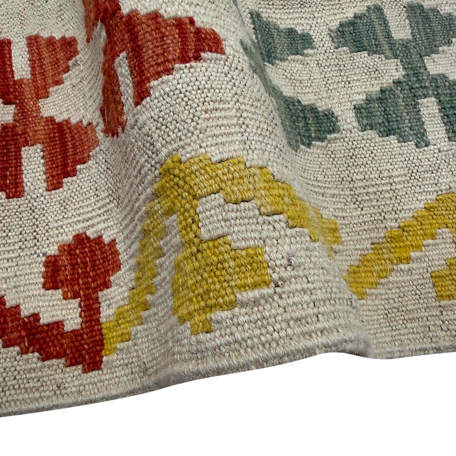 Handmade Vegetable Kelim 6' 9" x 9' 8" (ft) - No. R39877