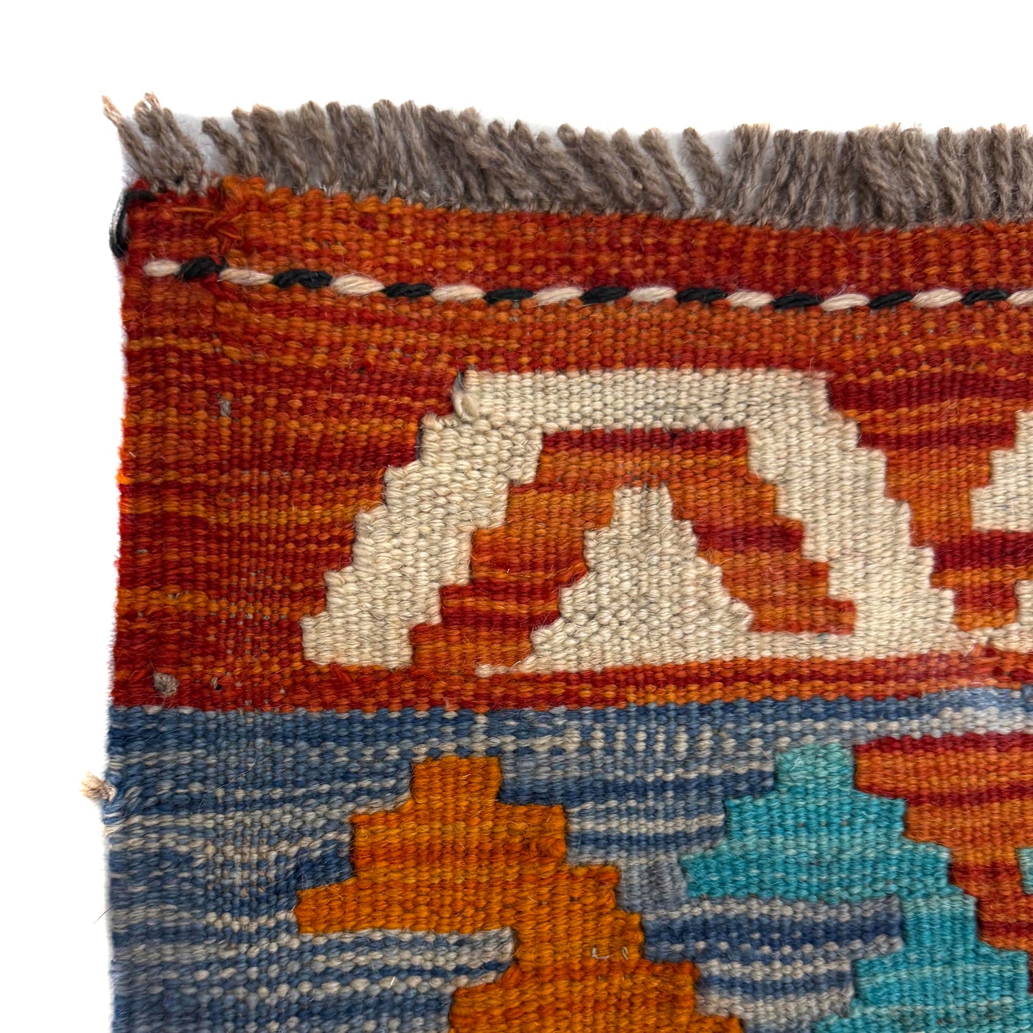 Handmade Vegetable Kelim 6' 9" x 9' 7" (ft) - No. R39879