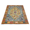 Handmade Vegetable Kilim 5' 0" x 6' 4" (ft) - No. R39883
