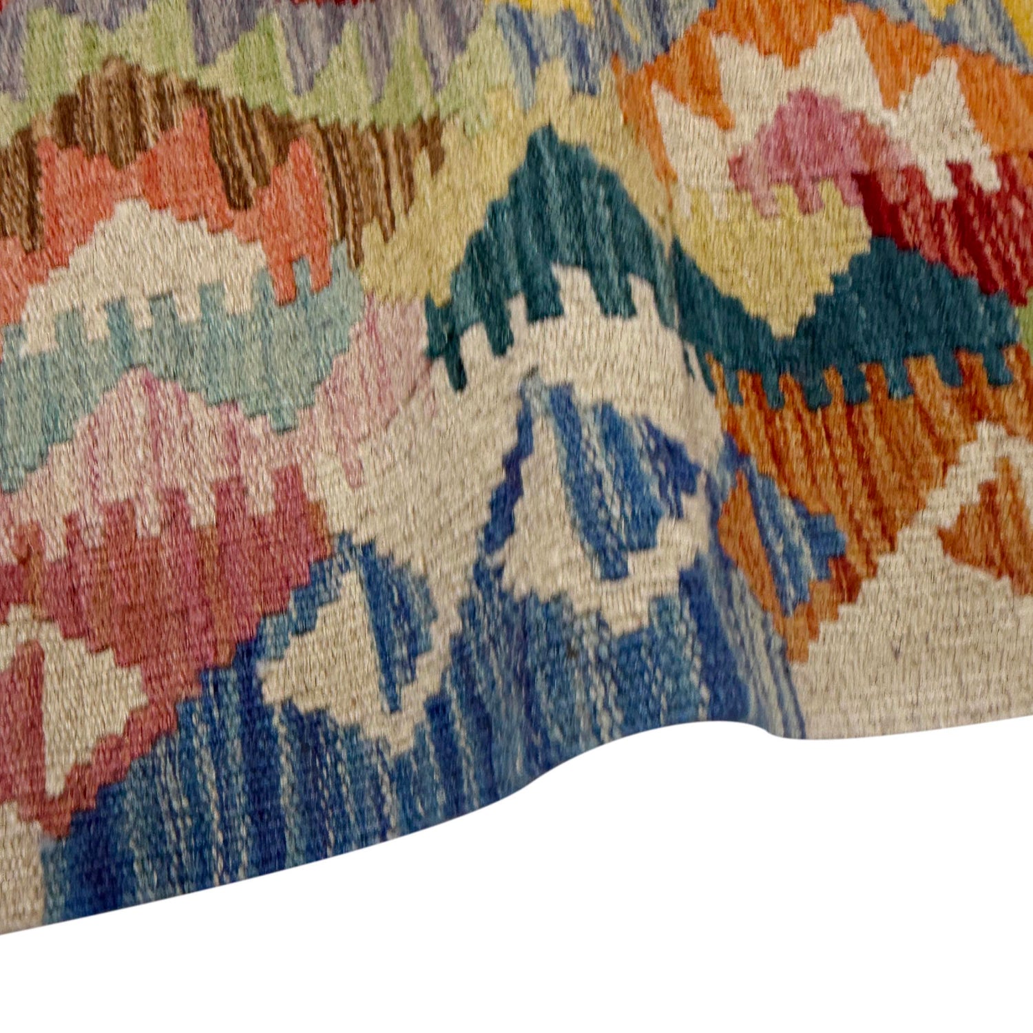 Handmade Vegetable Kelim 4' 2" x 5' 10" (ft) - No. R39890