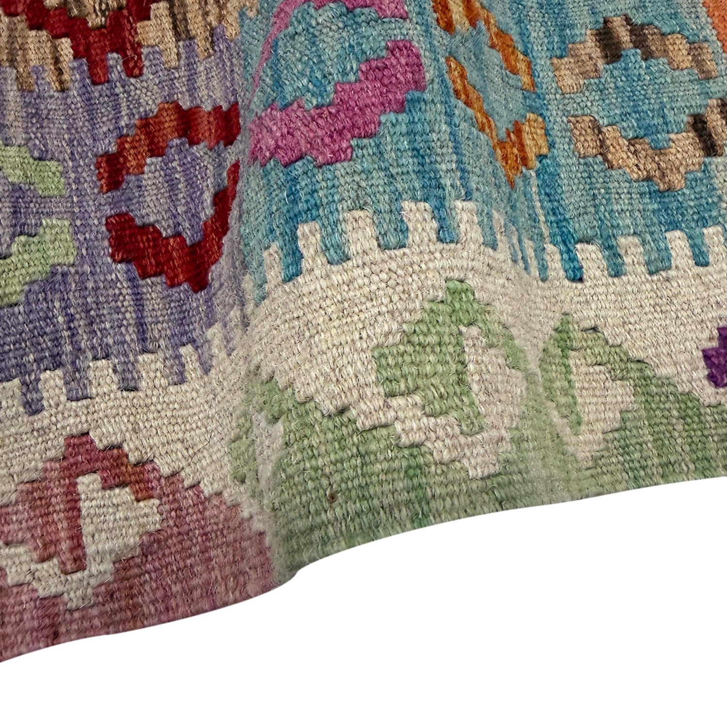 Handmade Vegetable Kelim 4' 4" x 6' 7" (ft) - No. R39891