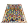 Handmade Vegetable Kelim 4' 4" x 5' 9" (ft) - No. R39894