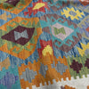 Handmade Vegetable Kelim 4' 4" x 5' 9" (ft) - No. R39894