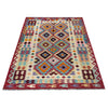 Handmade Vegetable Kilim 5' 3" x 6' 8" (ft) - No. R39896