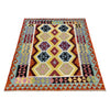 Handmade Vegetable Kelim 5' 3" x 6' 6" (ft) - No. R39897