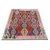 Handmade Vegetable Kilim 5' 1" x 6' 9" (ft) - No. R39898