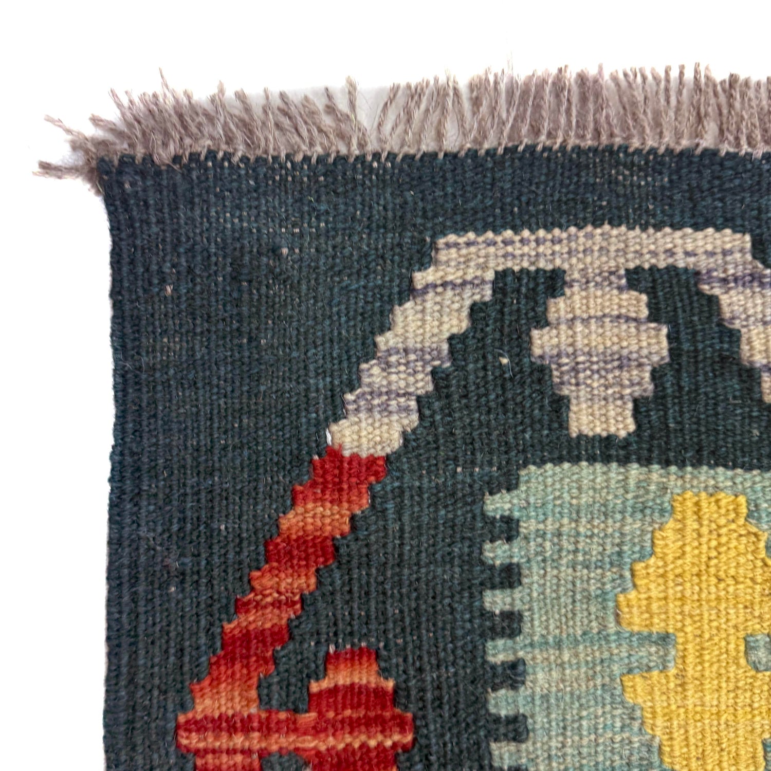 Handmade Vegetable Kilim 5' 2" x 6' 3" (ft) - No. R39899