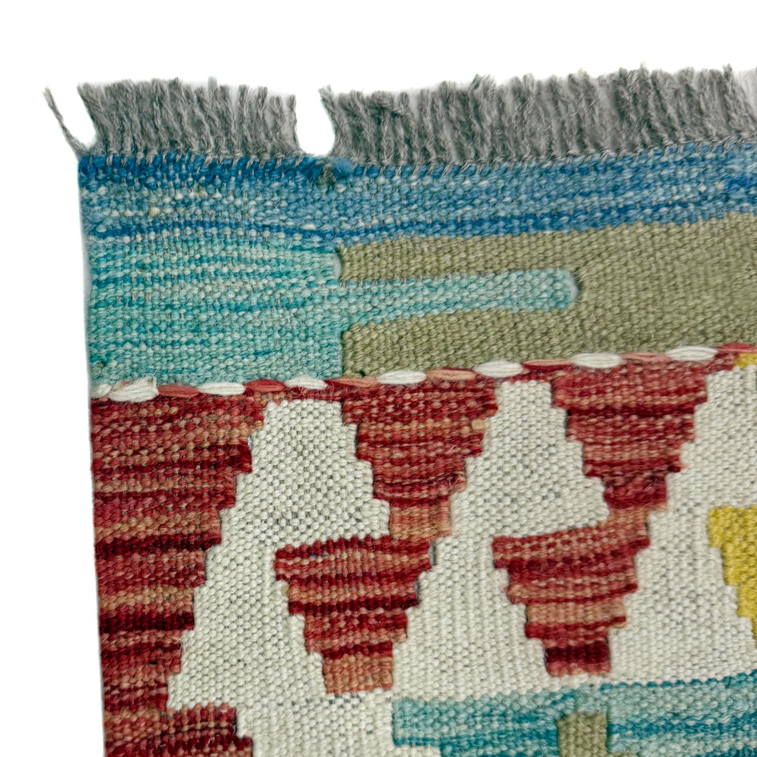 Handmade Vegetable Kelim 3' 6" x 4' 10" (ft) - No. R39902