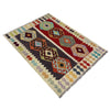 Handmade Vegetable Kelim 3' 6" x 5' 1" (ft) - No. R39905