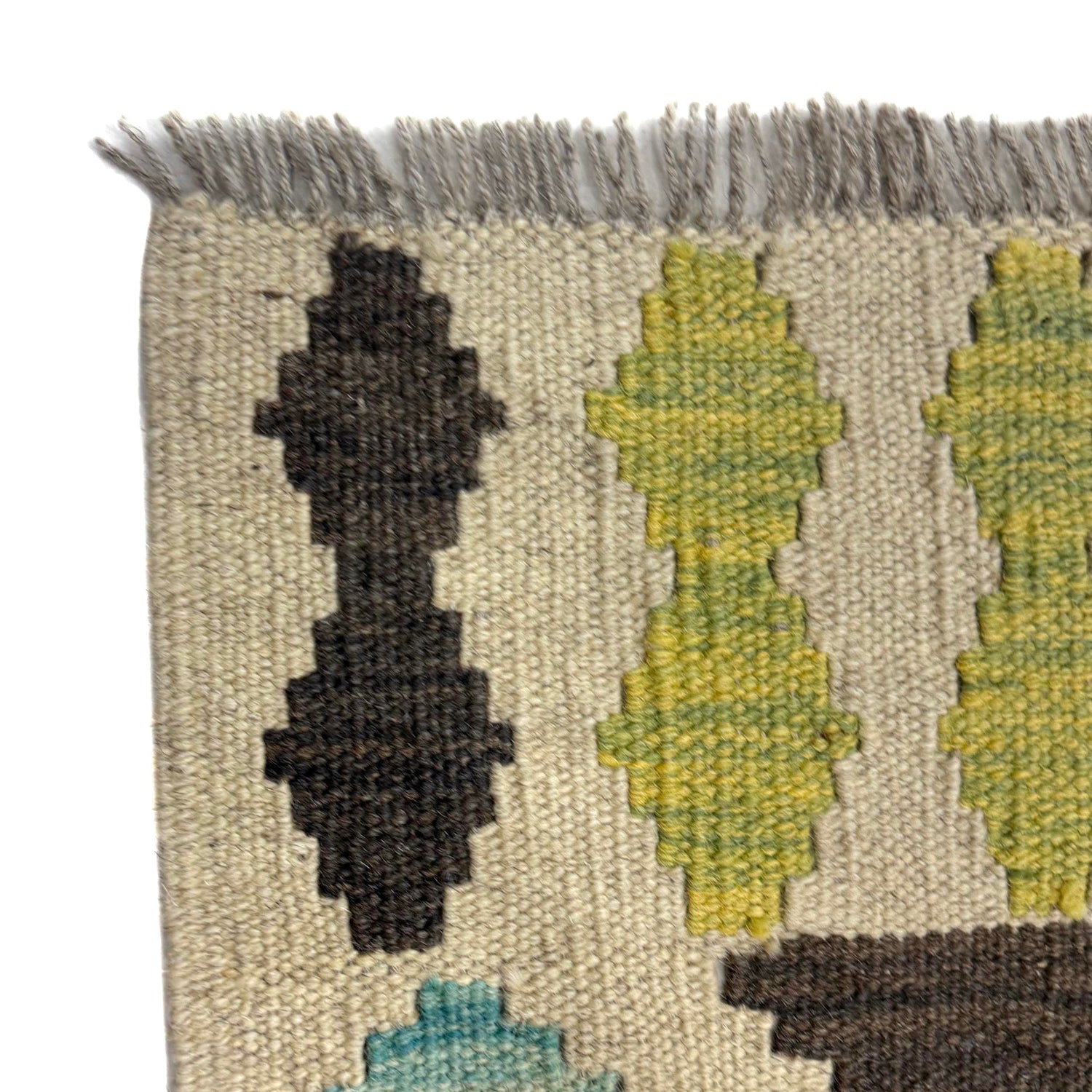 Handmade Vegetable Kelim 3' 6" x 5' 1" (ft) - No. R39905
