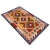 Handmade Vegetable Kelim 3' 3" x 5' 1" (ft) - No. R39906