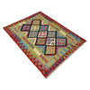Handmade Vegetable Kilim 3' 6" x 5' 1" (ft) - No. R40044
