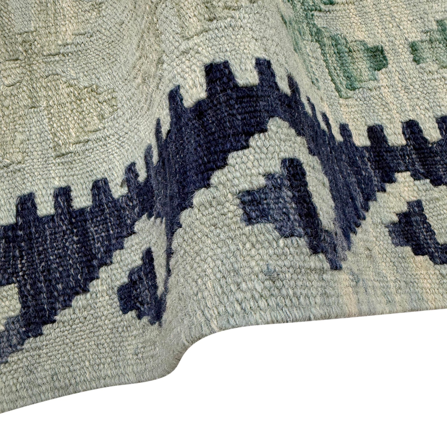 Handmade Vegetable Kilim 5' 11" x 8' 2" (ft) - No. R40056