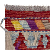 Handmade Vegetable Kelim 4' 1" x 6' 4" (ft) - No. R40058