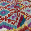 Handmade Vegetable Kelim 4' 1" x 6' 4" (ft) - No. R40058
