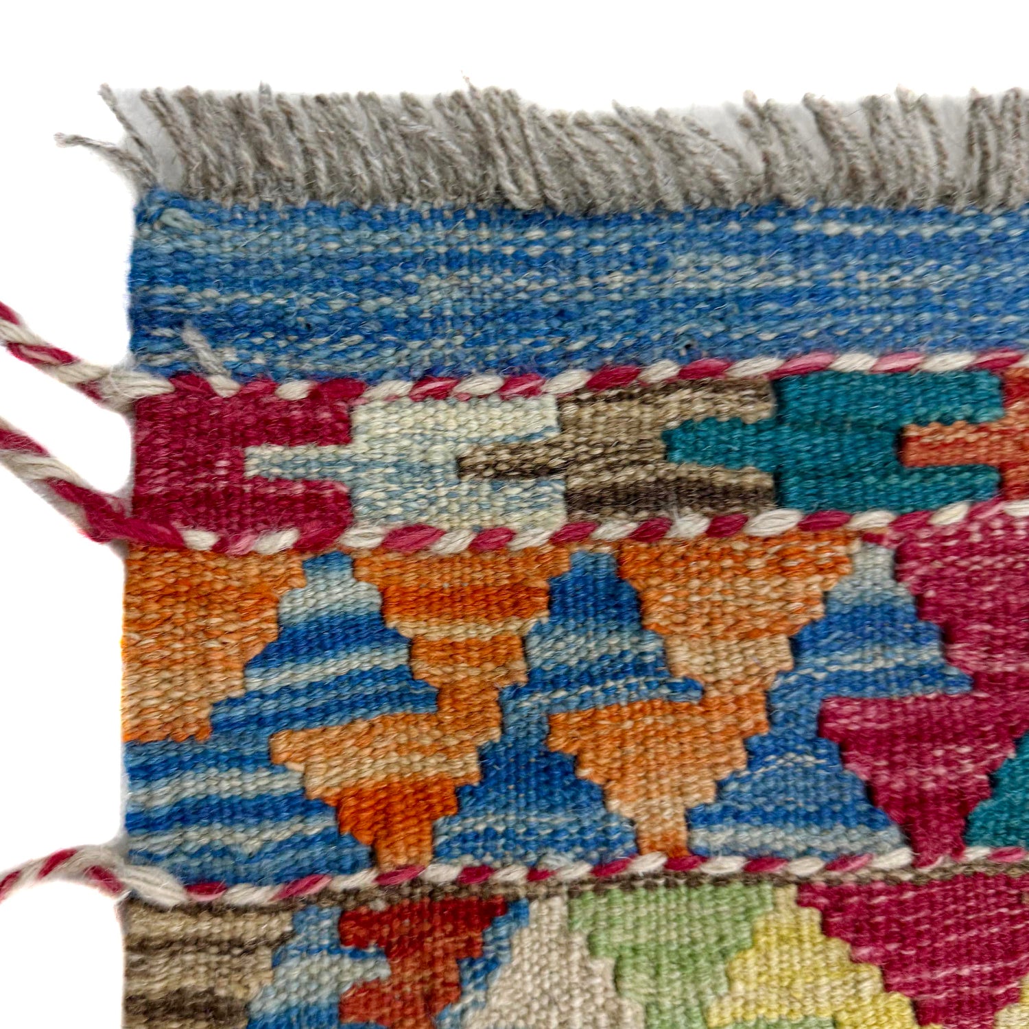 Vegetable Kilim Runner 2' 1" x 6' 6" (ft)- No. R40064