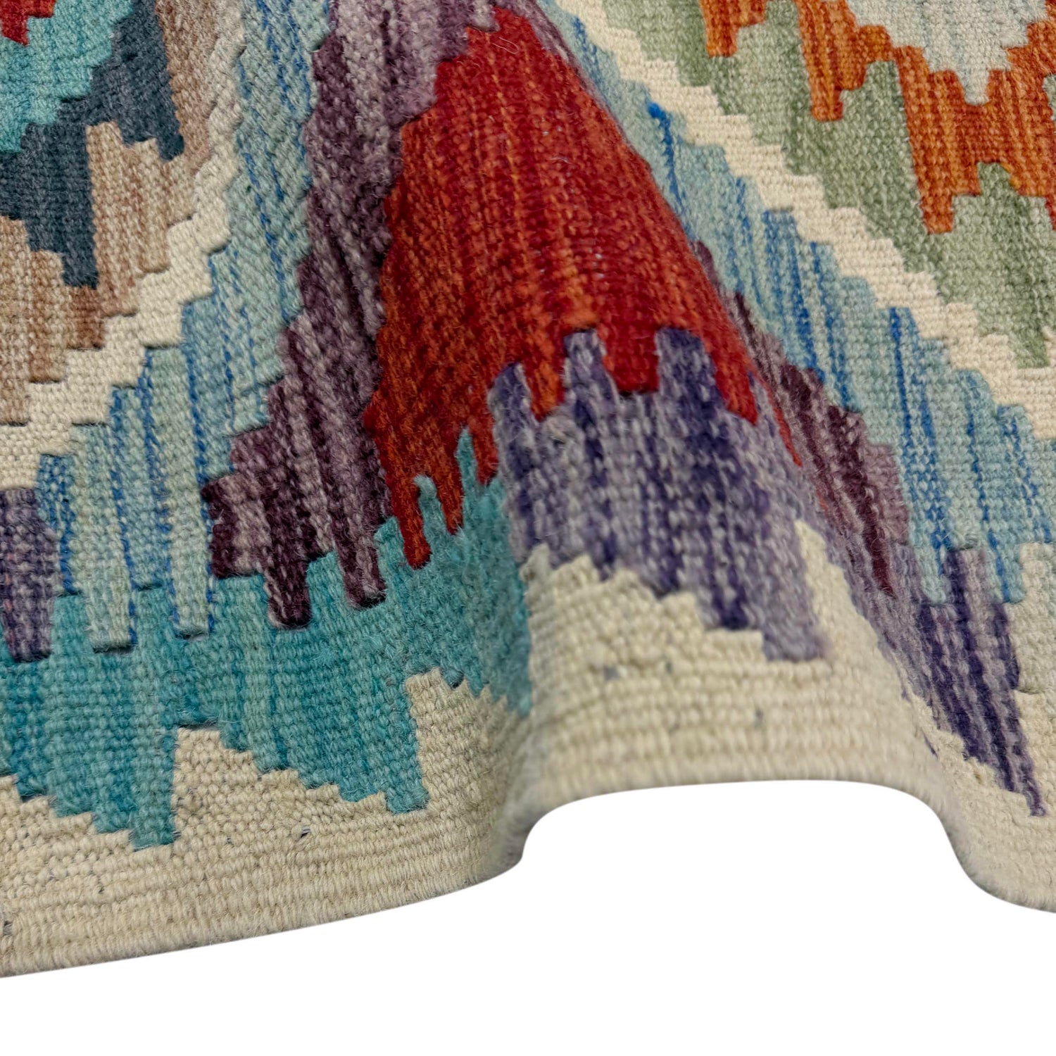 Vegetable Kilim Runner 2' 1" x 6' 7" (ft)- No. R40065