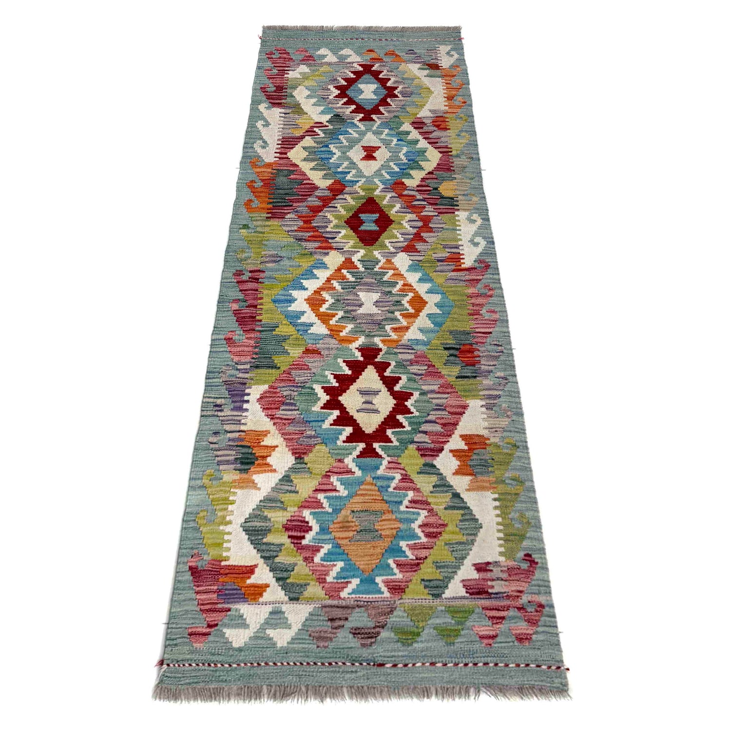 Vegetable Kilim Runner 2' 1" x 6' 5" (ft)- No. R40066