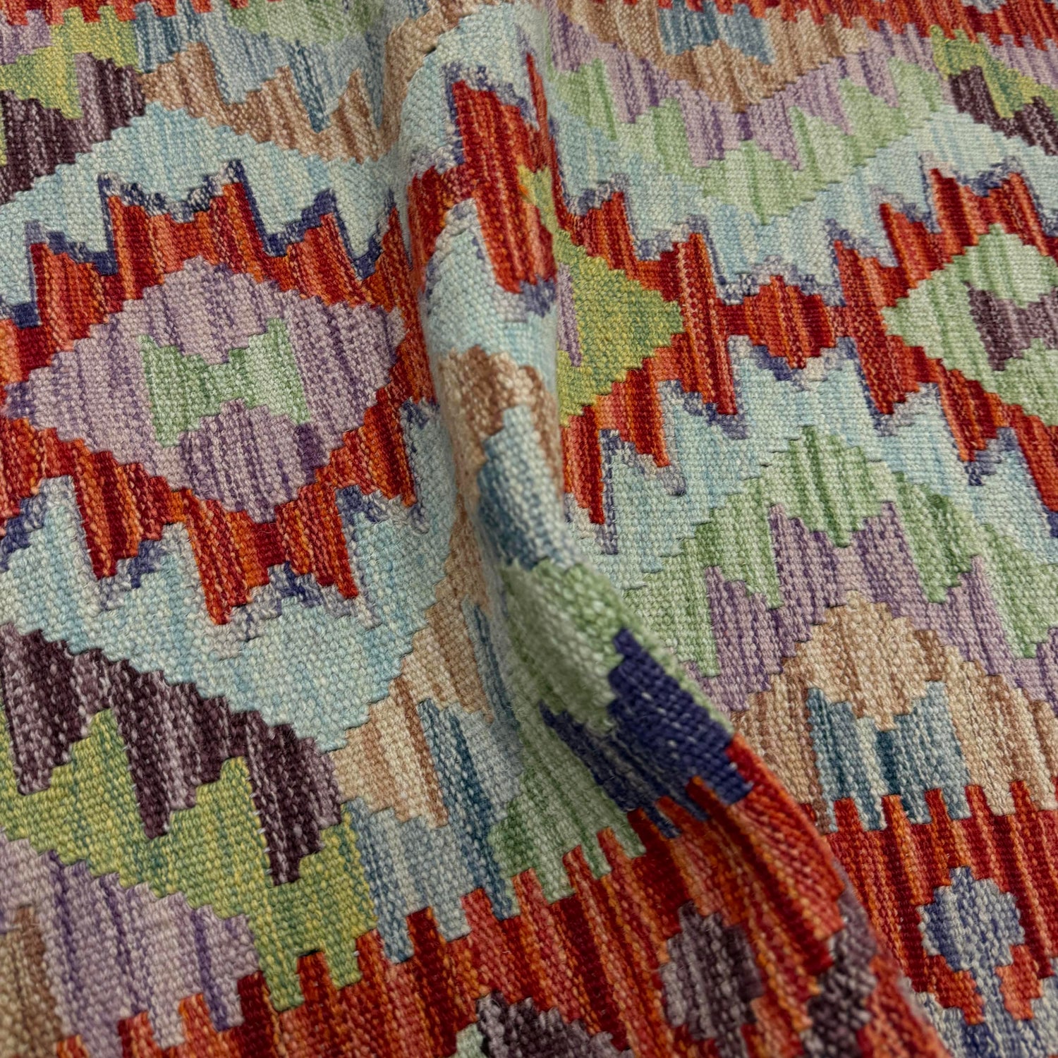 Vegetable Kelim Runner 2' 0" x 6' 4" (ft)- No. R40068