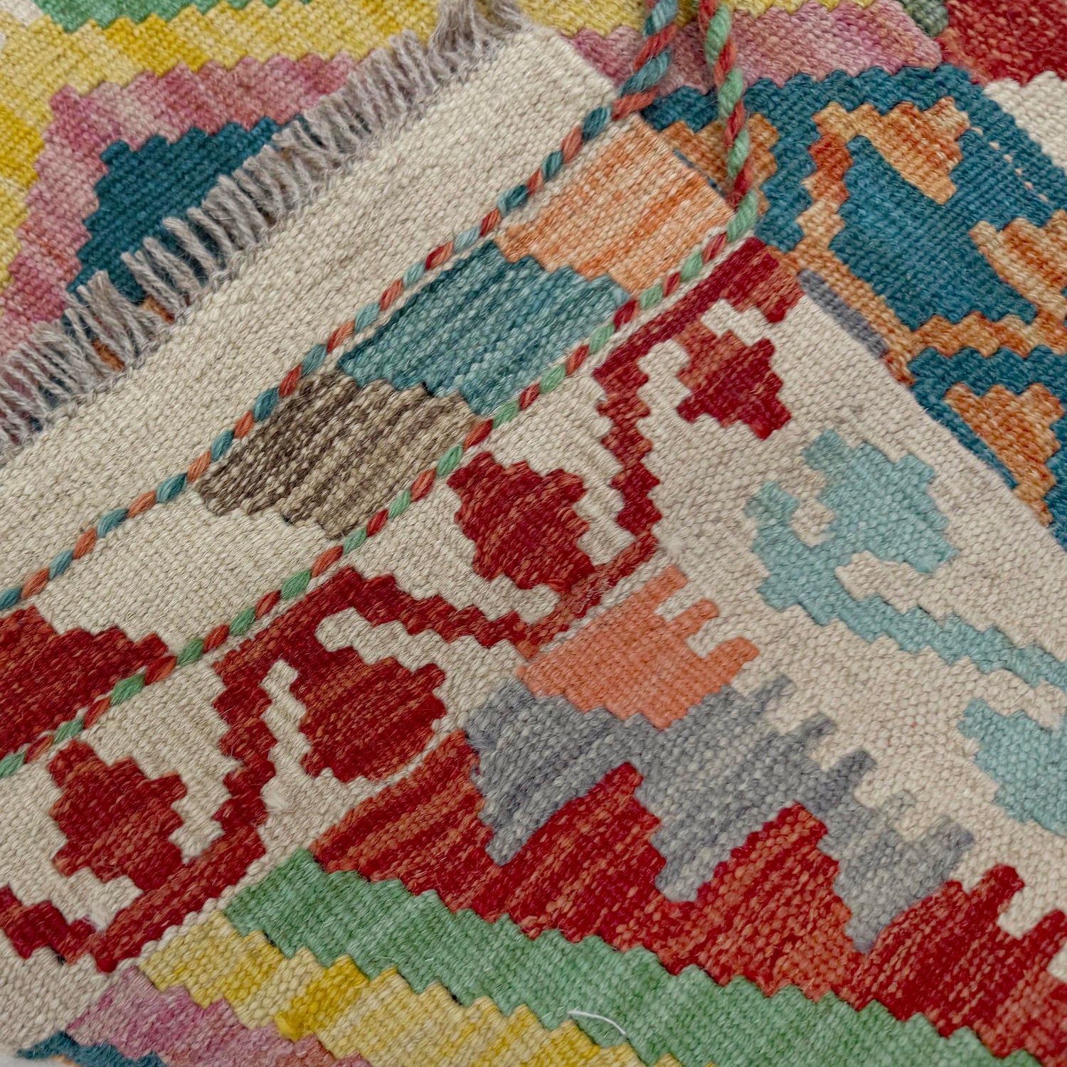 Vegetable Kilim Runner 2' 0" x 6' 6" (ft)- No. R40069