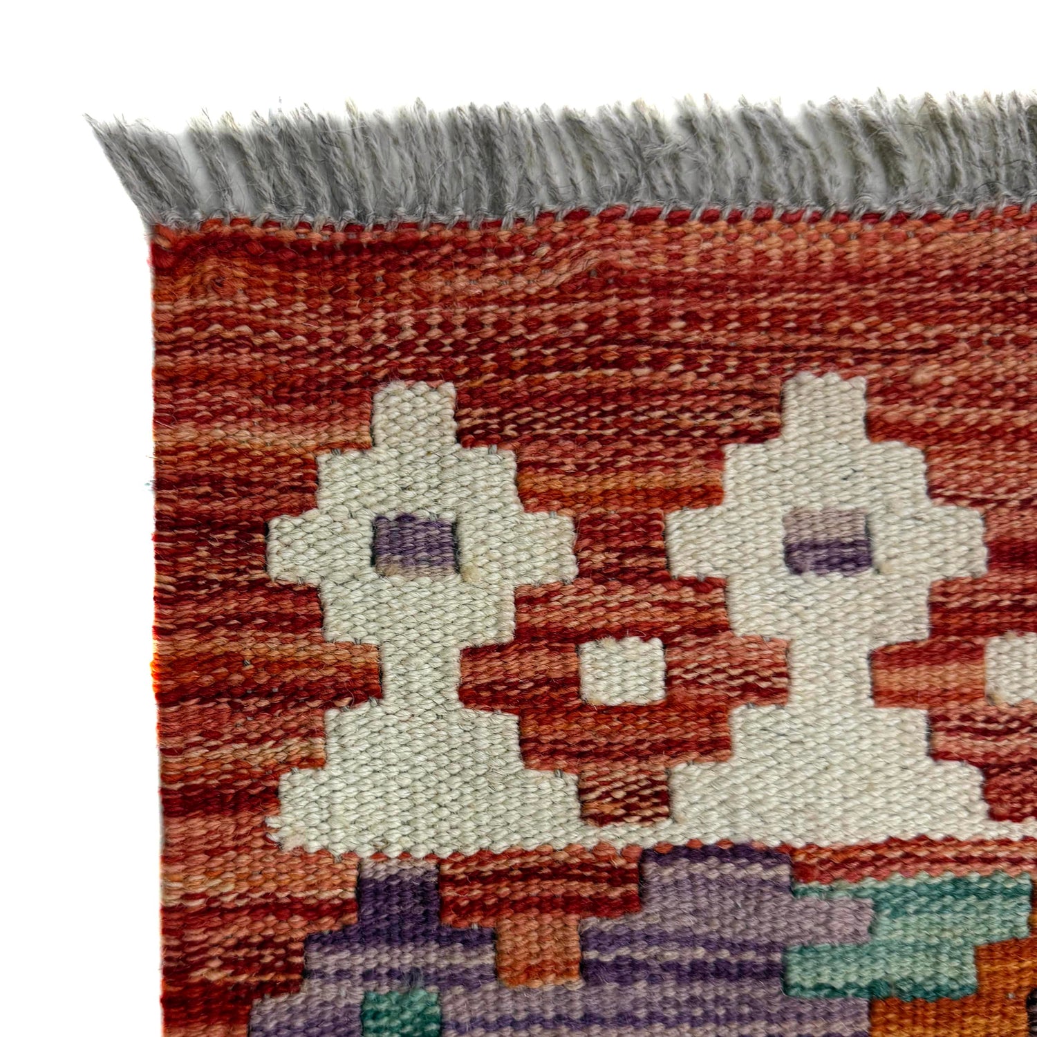 Vegetable Kilim Runner 1' 11" x 6' 5" (ft)- No. R40070