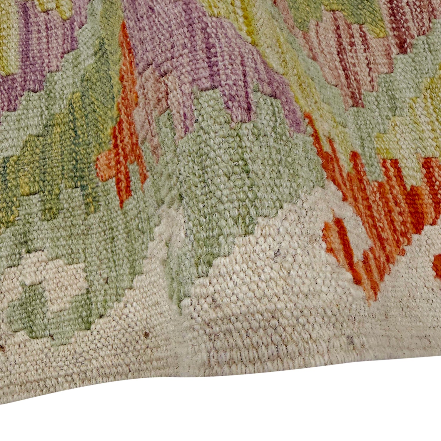 Handmade Vegetable Kilim 2' 7" x 4' 1" (ft) - No. R40079