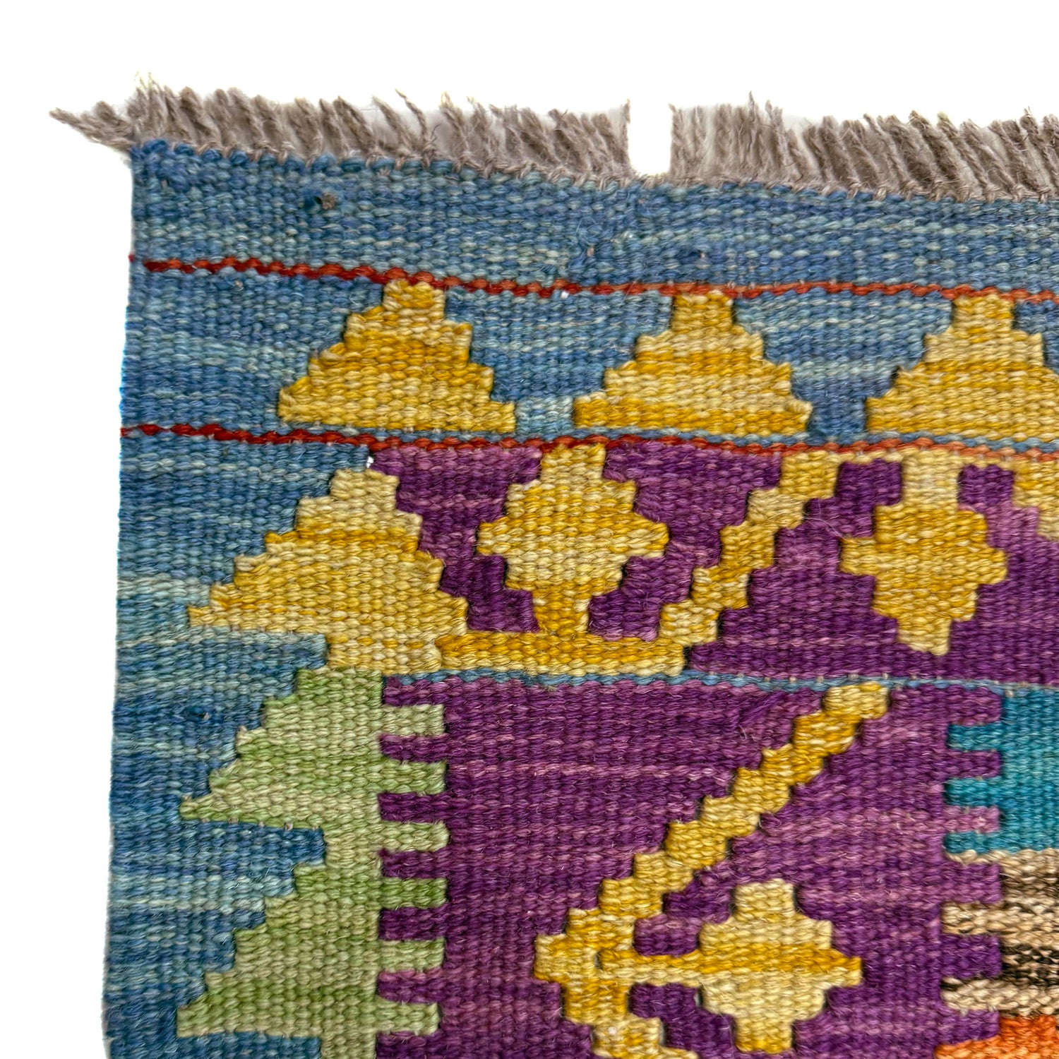 Handmade Vegetable Kilim 3' 5" x 4' 10" (ft) - No. R40085