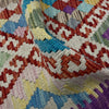 Handmade Vegetable Kilim 3' 5" x 4' 10" (ft) - No. R40085